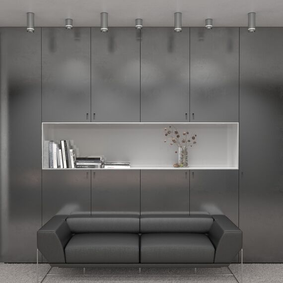 Elektrostandard a037519 DLR021 9W 4200K Светильник светодиодный стационарный хром матовый, изображение 3