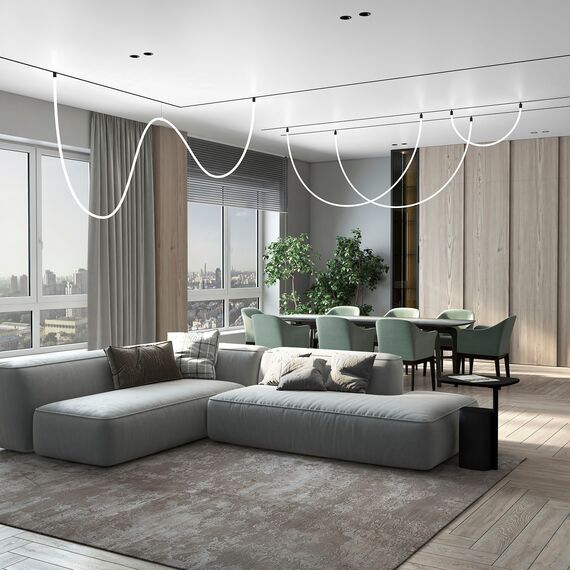 Elektrostandard a061182 Slim Magnetic Full light N01 Трековый светильник 22W 4200K 85026/01, изображение 4