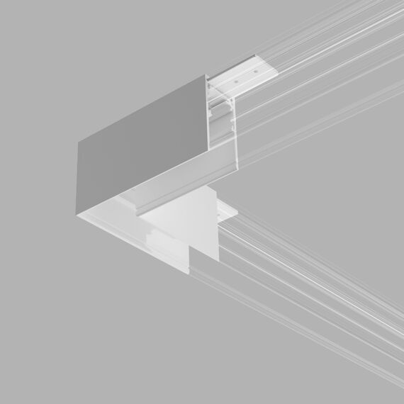 Elektrostandard a062195 Slim Magnetic Коннектор угловой для накладного шинопровода белый 85090/11