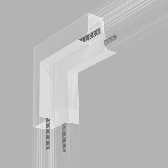 Elektrostandard a062189 Slim Magnetic Коннектор угловой внутренний для встраиваемого шинопровода белый 85093/11