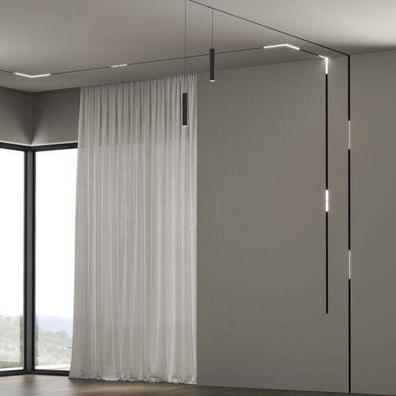 Elektrostandard a062108 Slim Magnetic L03 Трековый светильник 24W 4200K Link (черный) 85029/01, изображение 3