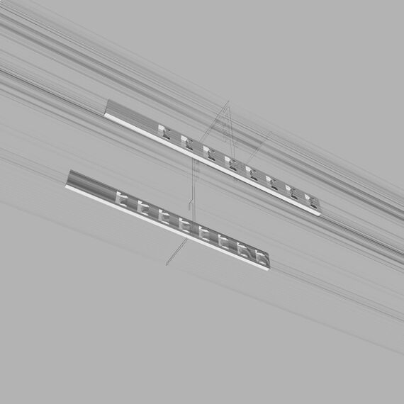 Elektrostandard a057216 Slim Magnetic Соеденительная планка узкая для шинопровода 85100/00