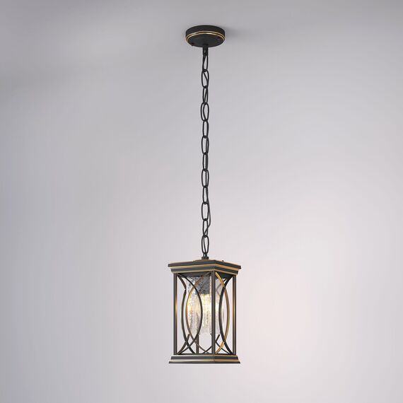 Elektrostandard a048173 GL 1026H Светильник садово-парковый Spica черное золото