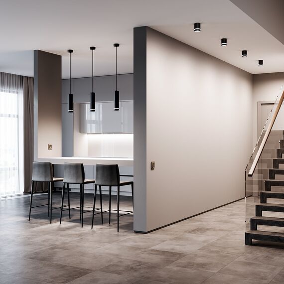 Elektrostandard a063933 DLR021 9W 3000K черный матовый Светильник потолочный светодиодный, изображение 4