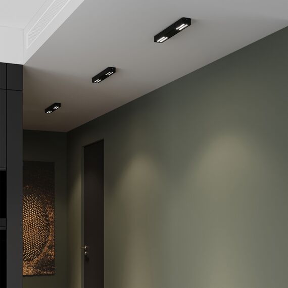 Elektrostandard a068852 25115/LED 16W 4000K Светильник потолочный светодиодный черный, изображение 3