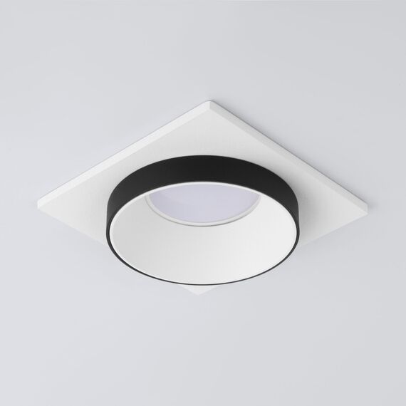 Elektrostandard a053345 116 MR16 Светильник встраиваемый белый черный, изображение 2