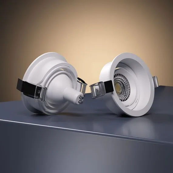 Elektrostandard a065464 25014 01 светильник встраиваемый белый, изображение 4