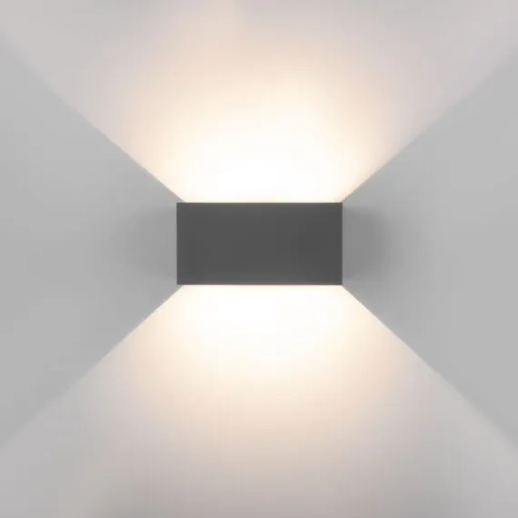 Elektrostandard a057135 35137/W Светильник садово-парковый со светодиодами WINNER DOUBLE LED серый, изображение 5