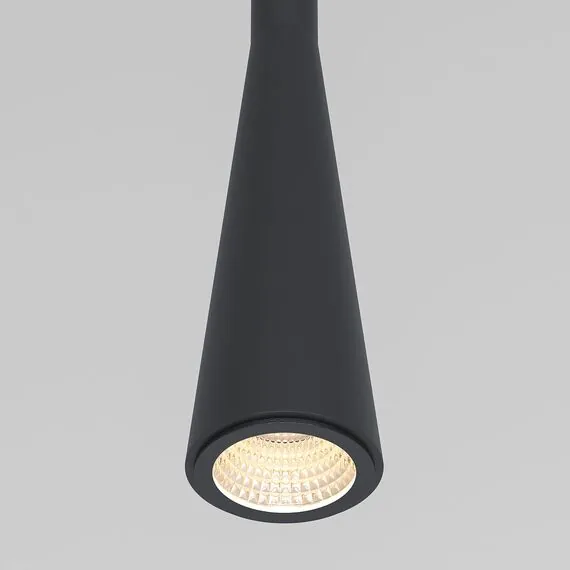 Elektrostandard a068609 50312 LED 7W 3000K Светильник подвесной светодиодный черный, изображение 3