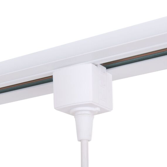 Elektrostandard a060758 85121/00 Коннектор для однофазного шинопровода белый