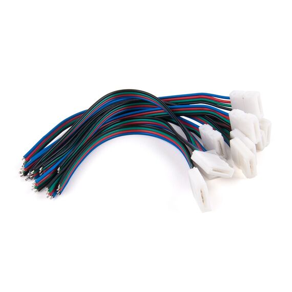 Elektrostandard a039790 Connector 10cm RGB Соединитель электрический Коннектор 10cm для RGB светодиодной ленты (10 pkt), изображение 2