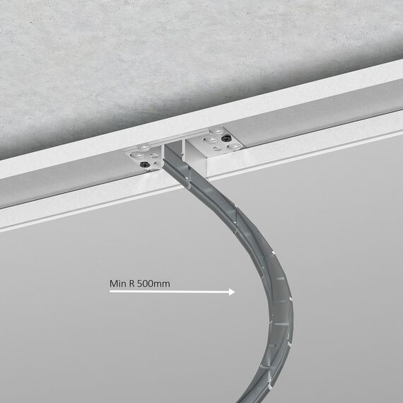 Elektrostandard a067732 LL-2-ALP024 Встраиваемый гибкий алюминиевый профиль под ГКЛ 9,5мм (под ленту до 9,5mm), изображение 3