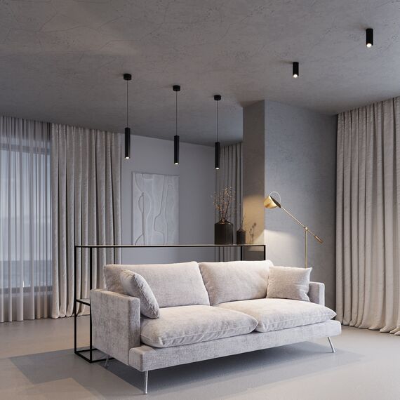 Elektrostandard a067065 25110/LED 8W 3000K Светильник потолочный светодиодный черный, изображение 2