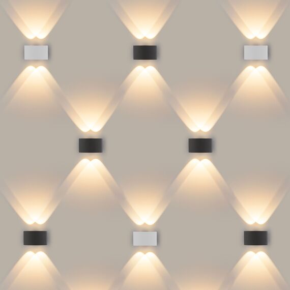 Elektrostandard a038416 1555 TECHNO LED Светильник садово-парковый со светодиодами TWINKY DOUBLE серый, изображение 2