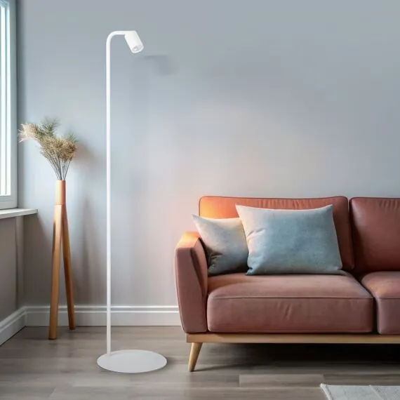 TK Lighting a065377 5484 Напольный светильник Logan White, изображение 3