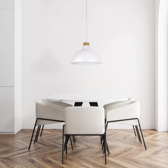 TK Lighting a065139 2070 Подвесной светильник Cap White, изображение 4