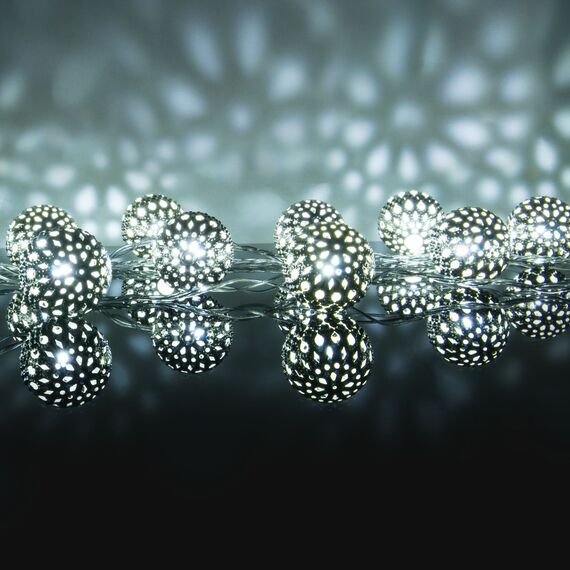 Eurosvet a049834 400-003 Гирлянда бытовая электрическая нить хром/белый с эффектом мерцания, изображение 7