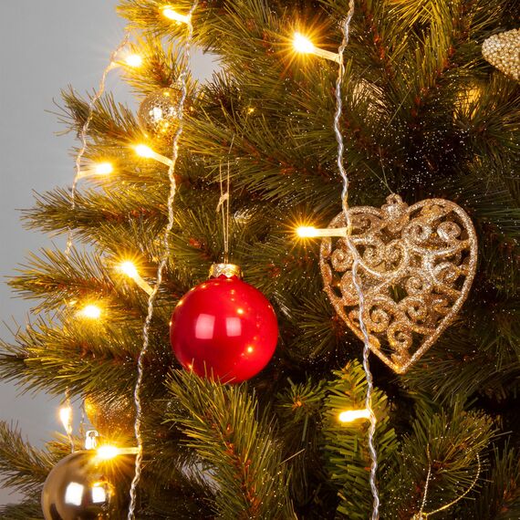 Eurosvet a056070 200-001 Гирлянда бытовая электрическая занавес теплый белый, изображение 2