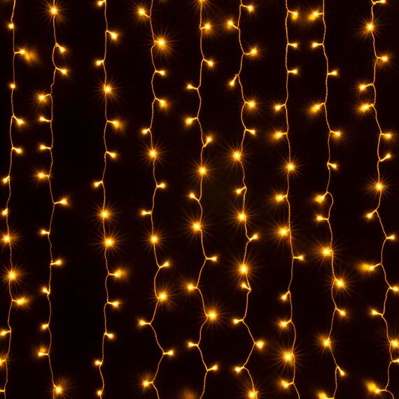 Eurosvet a056071 200-002 Гирлянда бытовая электрическая занавес теплый белый, изображение 7