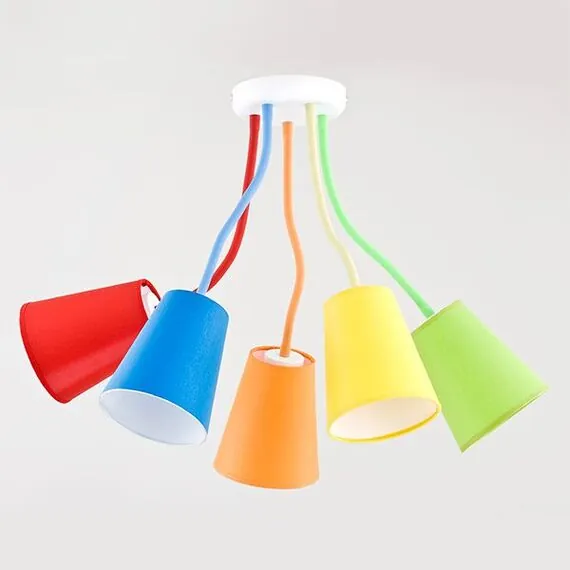 TK Lighting 00000081216 2107 Потолочный светильник Wire Colour, изображение 2