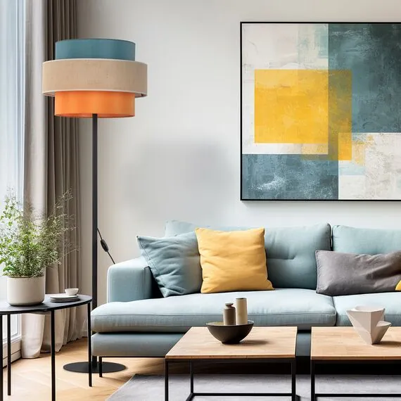 TK Lighting a068704 6452 Напольный светильник Trio, изображение 3