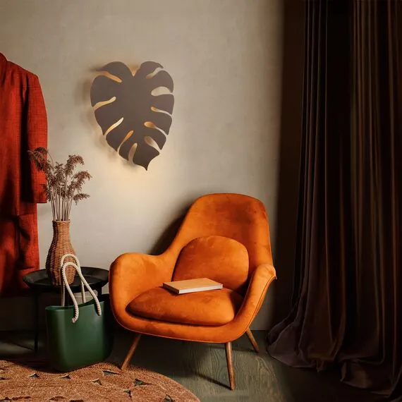 TK Lighting a068675 5822 Настенный светильник Monstera, изображение 4