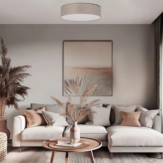 TK Lighting a065054 5638 Потолочный светильник Rondo Linen, изображение 3