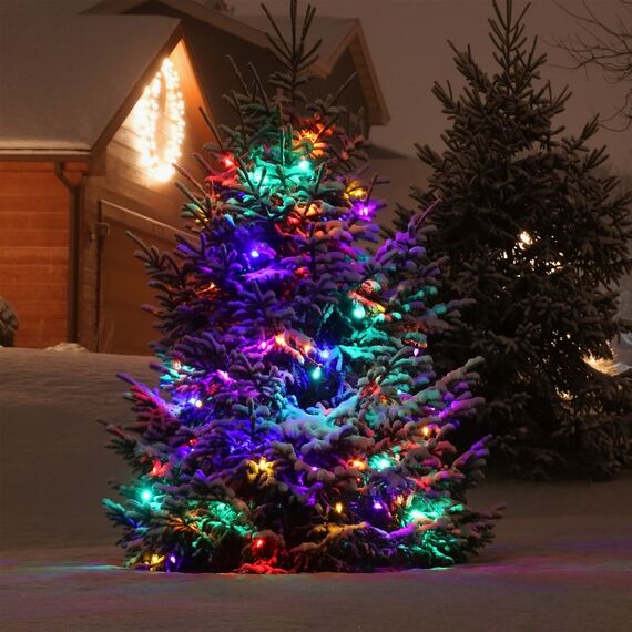 Eurosvet a044074 400-101 Гирлянда бытовая электрическая нить мульти с эффектом мерцания