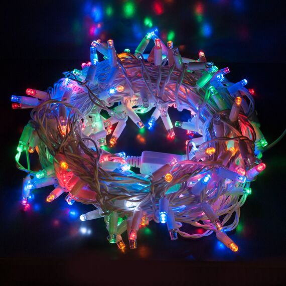 Eurosvet a044079 400-102 Гирлянда бытовая электрическая нить мульти с эффектом мерцания, изображение 4