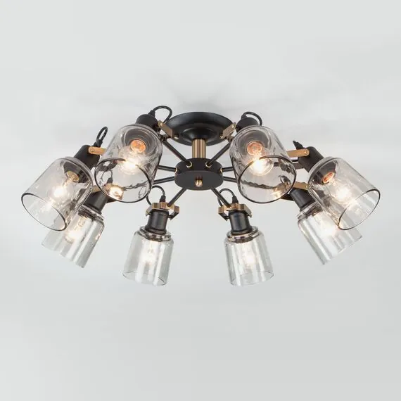 Eurosvet a047619 70111/8 Потолочный светильник черный