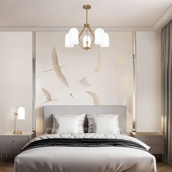 Eurosvet a065045 60157/5 Потолочный светильник латунь, изображение 4