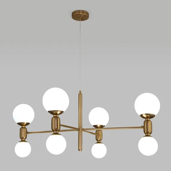 Eurosvet a063208 30182/8 Потолочный светильник латунь