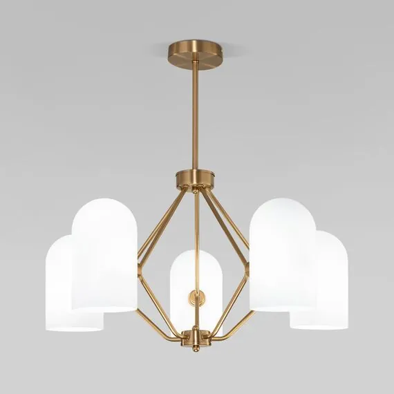 Eurosvet a065045 60157/5 Потолочный светильник латунь