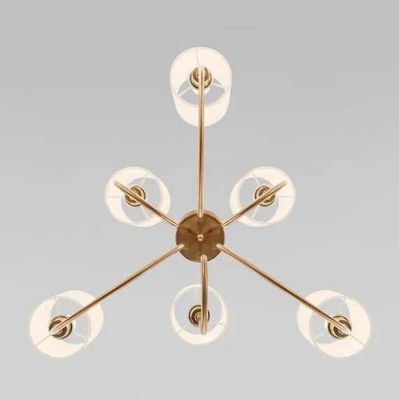 Eurosvet a065745 60164/6 Подвесной светильник латунь, изображение 3