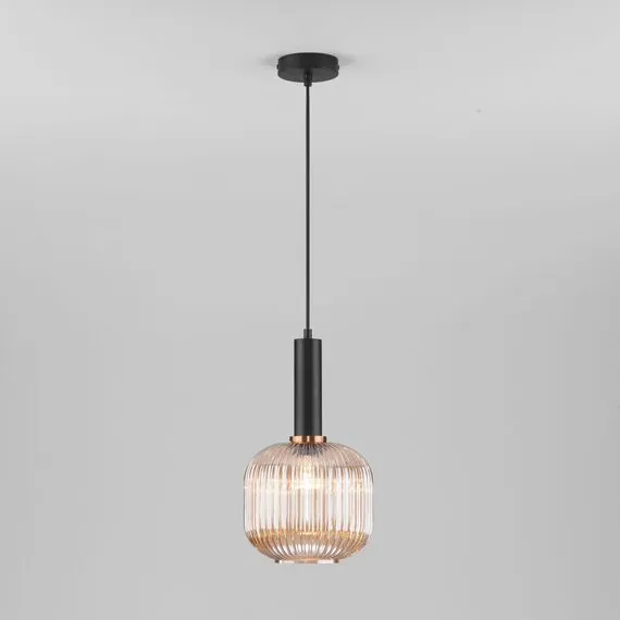 Eurosvet a045109 50182/1 Подвесной светильник янтарь