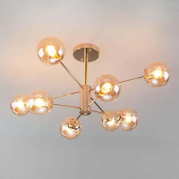 Eurosvet a047253 30166/8 Потолочный светильник золото, изображение 4