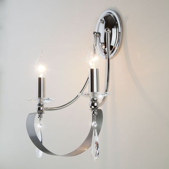 Eurosvet 00000082092 60064/2 Настенный светильник хром, изображение 2