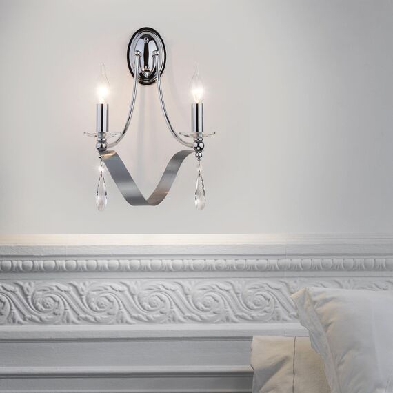 Eurosvet 00000082092 60064/2 Настенный светильник хром, изображение 4