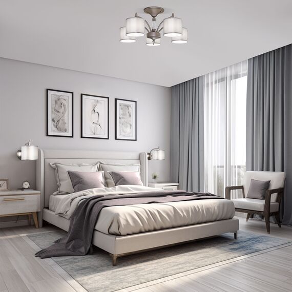 Eurosvet 00000083578 60080/1 Настенный светильник сатин-никель, изображение 5