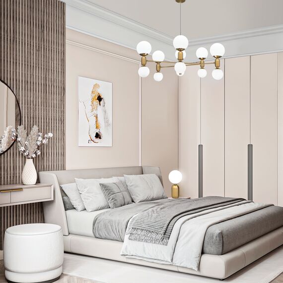 Eurosvet a060938 01197/1 Настольный светильник латунь, изображение 4