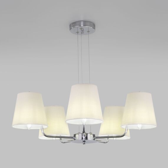 Eurosvet a065002 60155/5 Подвесной светильник хром