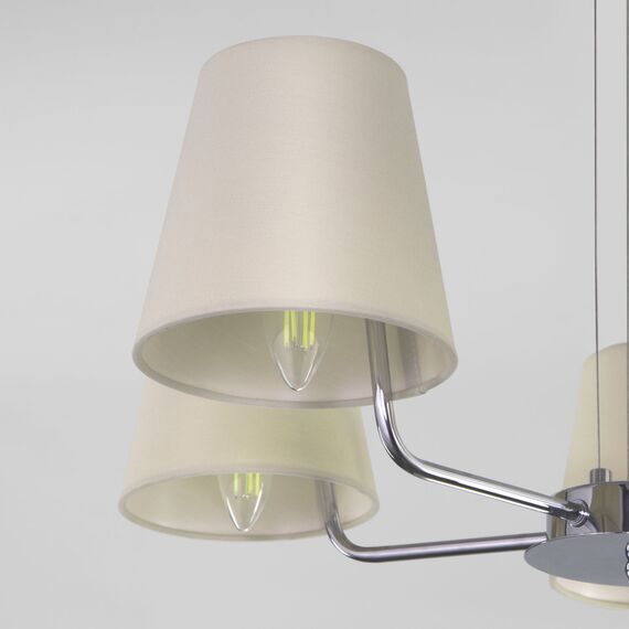 Eurosvet a065002 60155/5 Подвесной светильник хром, изображение 2