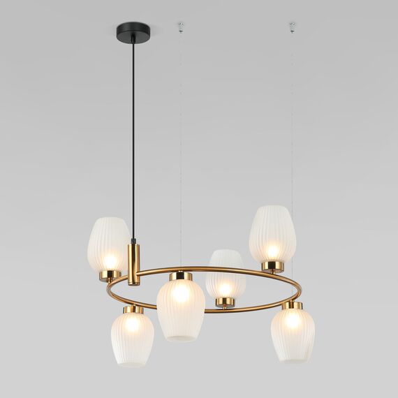 Eurosvet a064683 30183/6 Подвесной светильник латунь