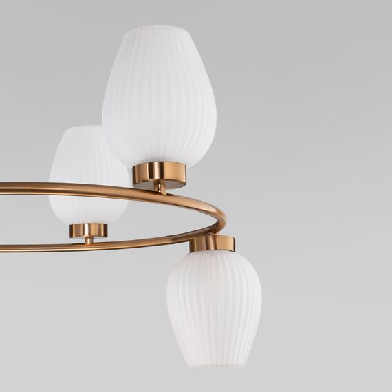 Eurosvet a064683 30183/6 Подвесной светильник латунь, изображение 2