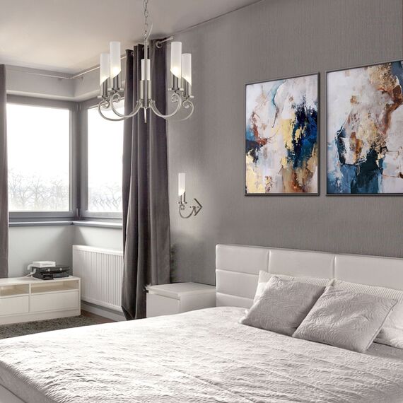 Eurosvet a050018 60117/5 Подвесной светильник никель, изображение 4