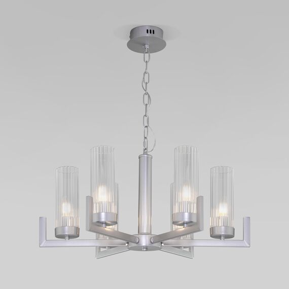 Eurosvet a057757 60133/6 Подвесной светильник серебро