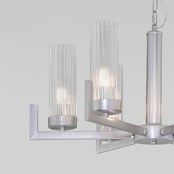 Eurosvet a057757 60133/6 Подвесной светильник серебро, изображение 2