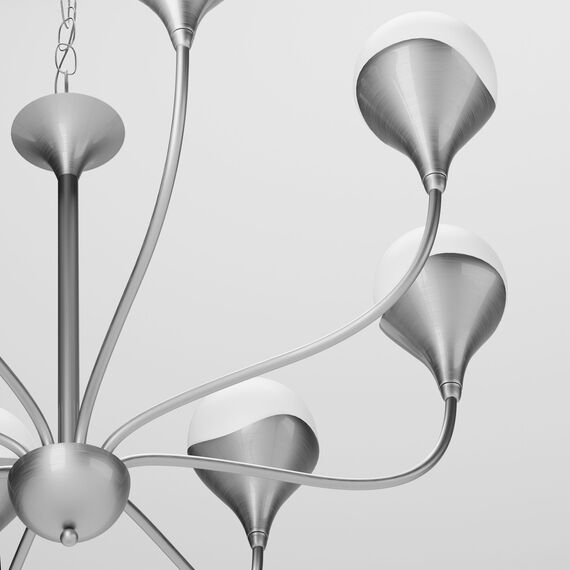 Eurosvet a068277 60169/8 Подвесной светильник никель, изображение 3