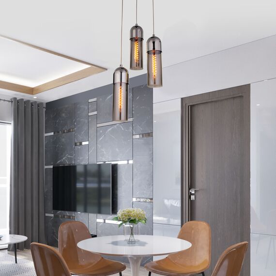 Eurosvet a052427 50180/3 Подвесной светильник дымчатый, изображение 4