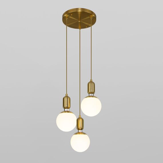 Eurosvet a056844 50151/3 Подвесной светильник латунь